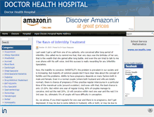 Tablet Screenshot of doctorhealthhospital.com